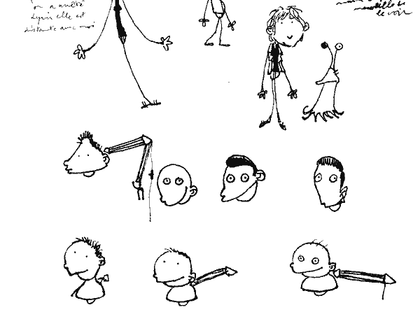 croquis préparatoires